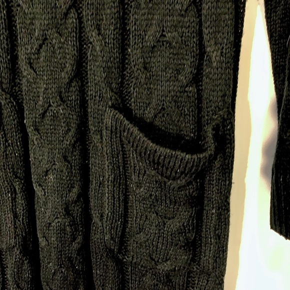 Black Sweater Dress (ROOLEE) - Picture 3 of 4